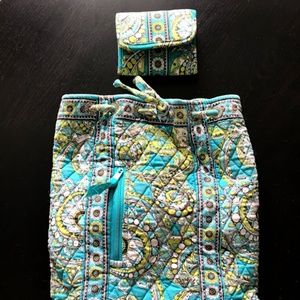Vera Bradley Backpack and wallet